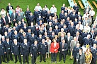 Gruppenfoto vor der Ehrung